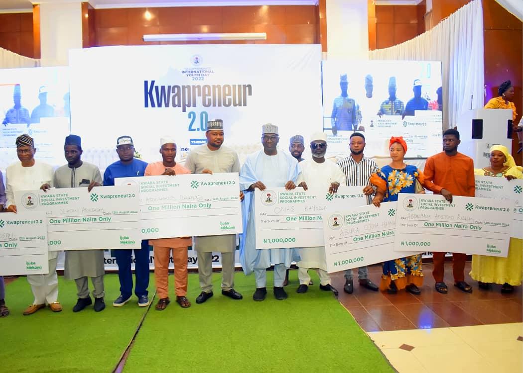 International Youth Day 2022 : 100 Young People  Get Financial Support In Kwara