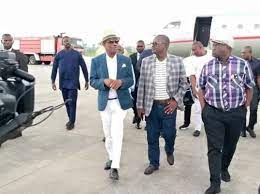 ‘Man Of The Moment’ Gov Wike Arrives In Port Harcourt