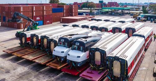 Red Line Rail Project : Lagos Govt Takes Delivery Of  New Trains