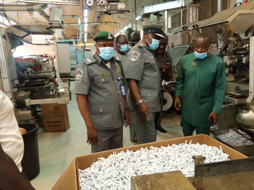 SSB Tax: Customs Area Controller A.G Bello Makes Inspection Visit To Factories In Ilorin, Oro