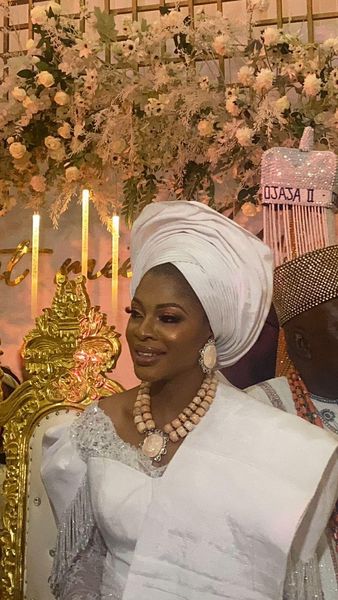 In Pictures: Temitope Adesegun Becomes Ooni Enitan Ogunwusi’s 6th Wife