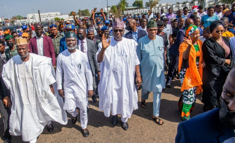 PDP, SDP, ADC  Defectors  Formally Received Into APC In Ilorin