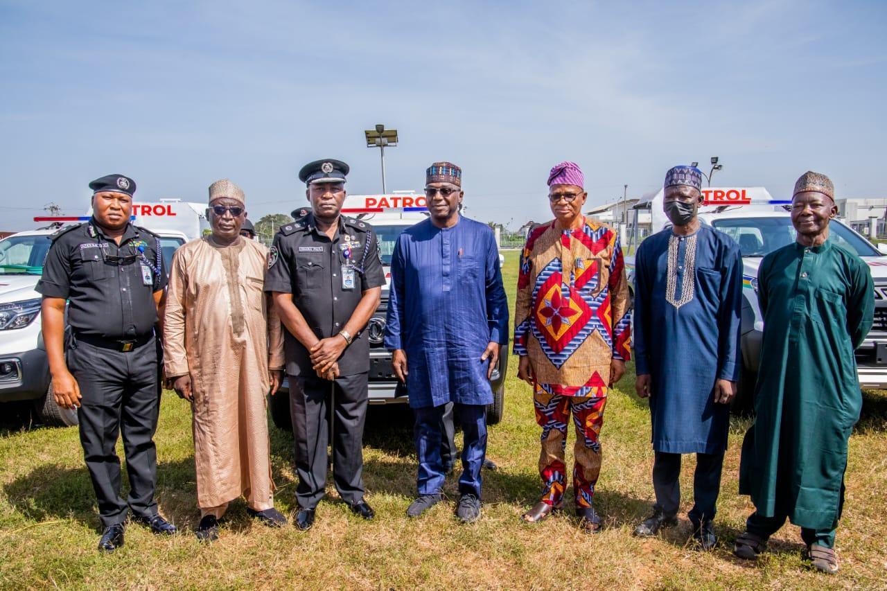 Kwara Govt  Donates New Patrol Vehicles To Police As  Gov AbdulRazaq Restates Commitment To Security  