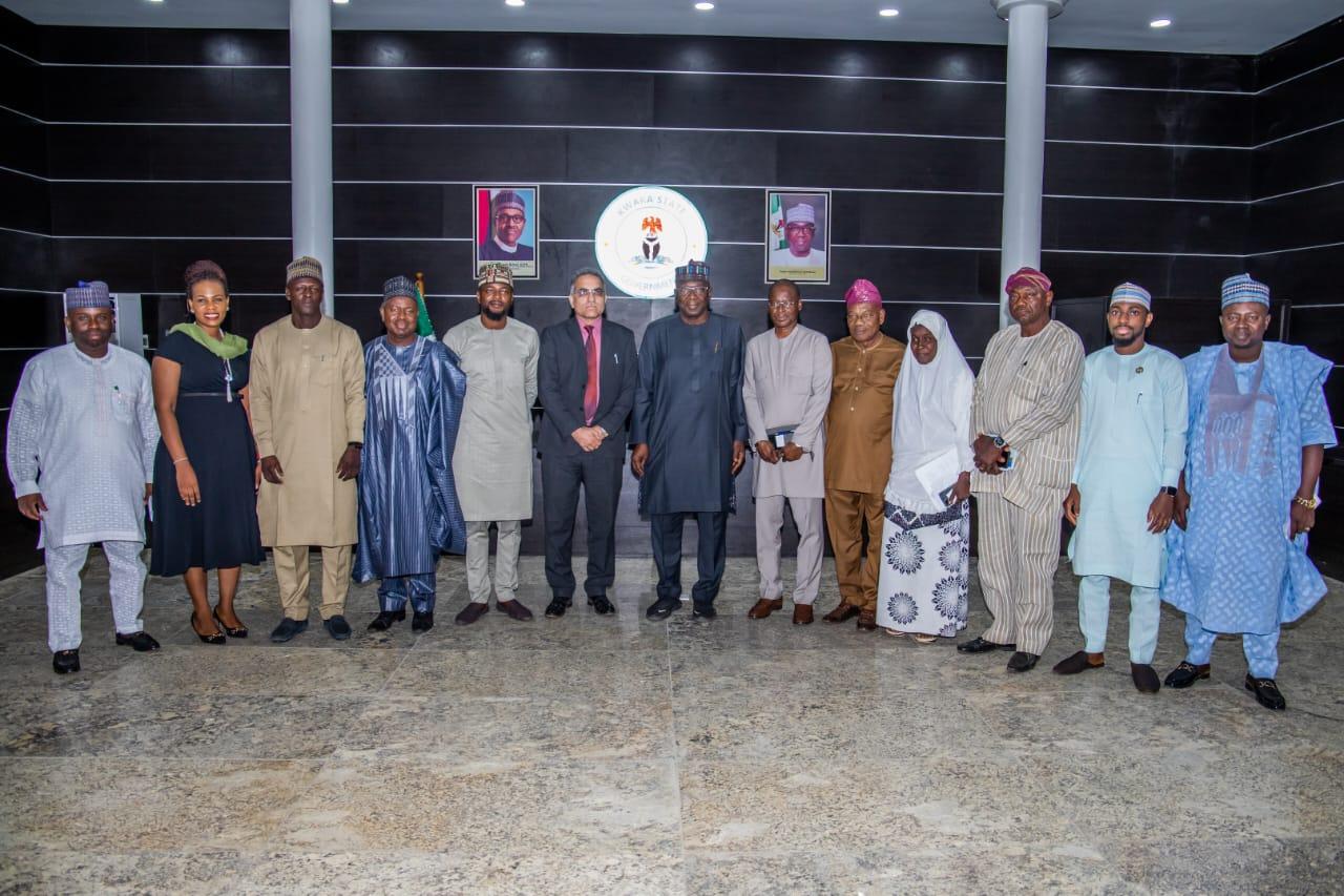 Gov Abdulrasaq  Receives IsDB Officials In Ilorin,  Says  Food Security ‘ll Help Lift Millions Of People Out Of Poverty