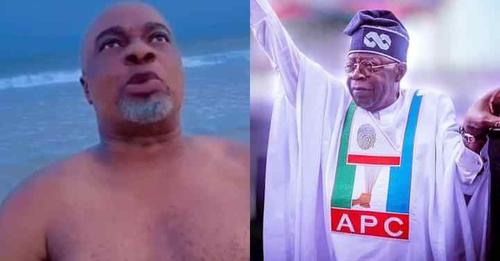 2023 Presidential Election:  Knocks, Kudos As Nollywood Actor  Stuns Internet With Nude Video