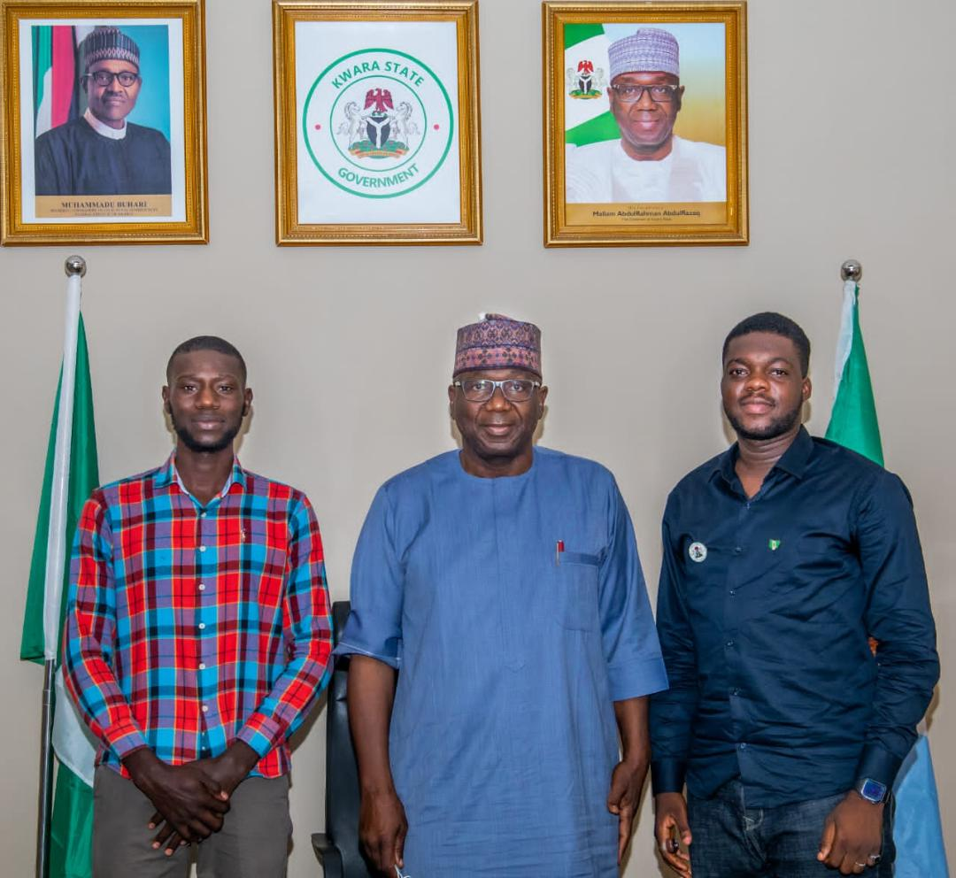 Young Kwaran Who Built Drone, Aliyu Musa,  Visits Gov Abdulrazaq In Ilorin