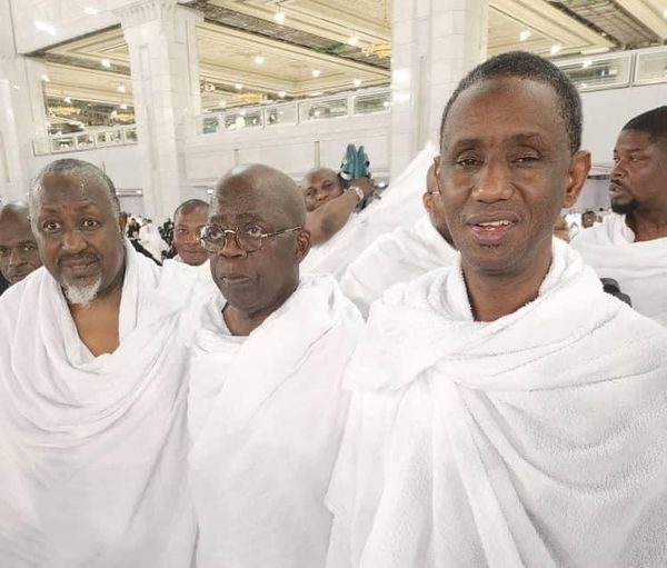 Tinubu,  Jigawa Gov, Ribadu In Mecca For Lesser Pilgrimage