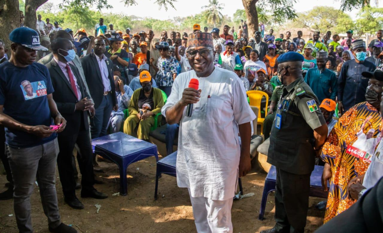 Gov Abdulrazaq,  Saliu Mustapha , Others On Campaign Trail In Asa LG