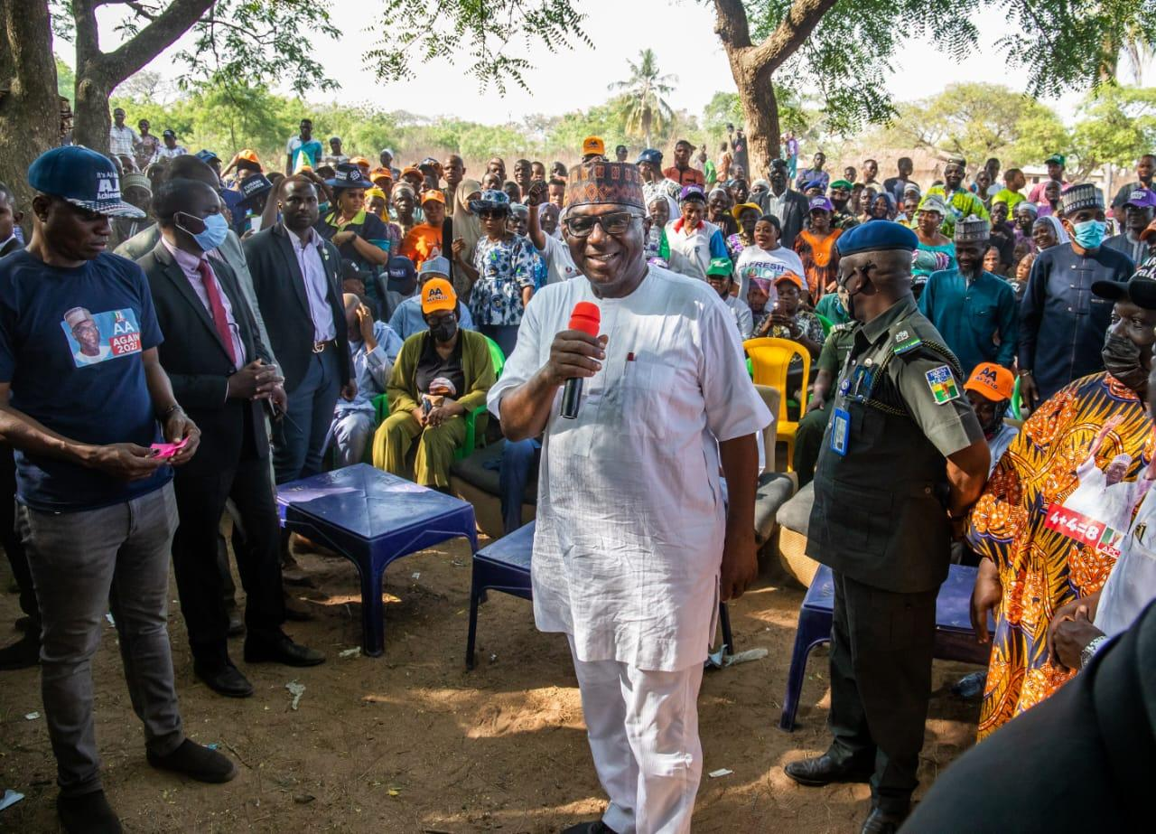 Gov Abdulrazaq,  Saliu Mustapha , Others On Campaign Trail In Asa LG