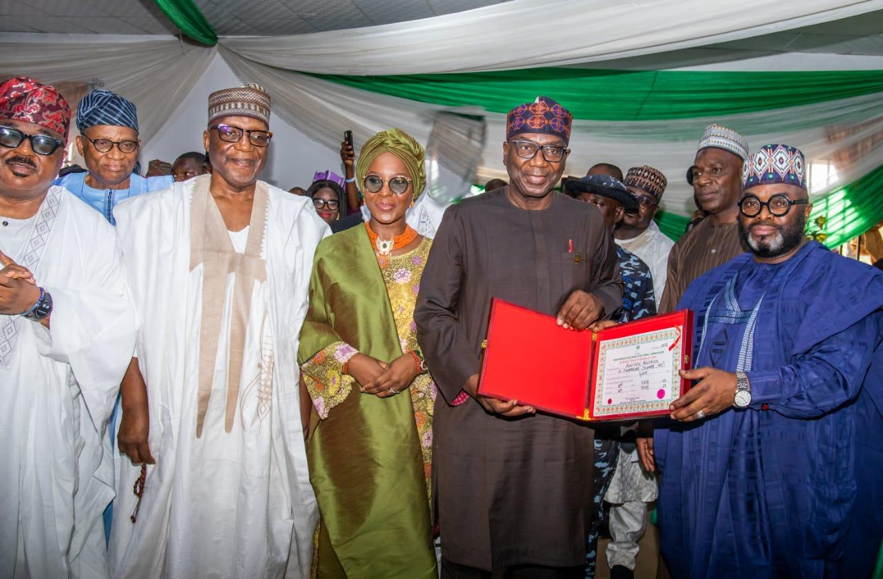 Gov Abdulrazaq Receives Certificate Of Return In Ilorin, Says He’ll remain Responsive, Empathetic