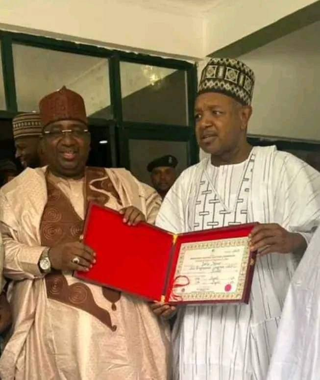 Kebbi Gov-elect, Nasiru Idris, Receives Certificate Of Return In Birni Kebbi