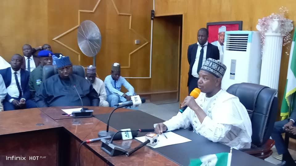 Gov Bagudu Inaugurates Transition Committee  In Birni Kebbi