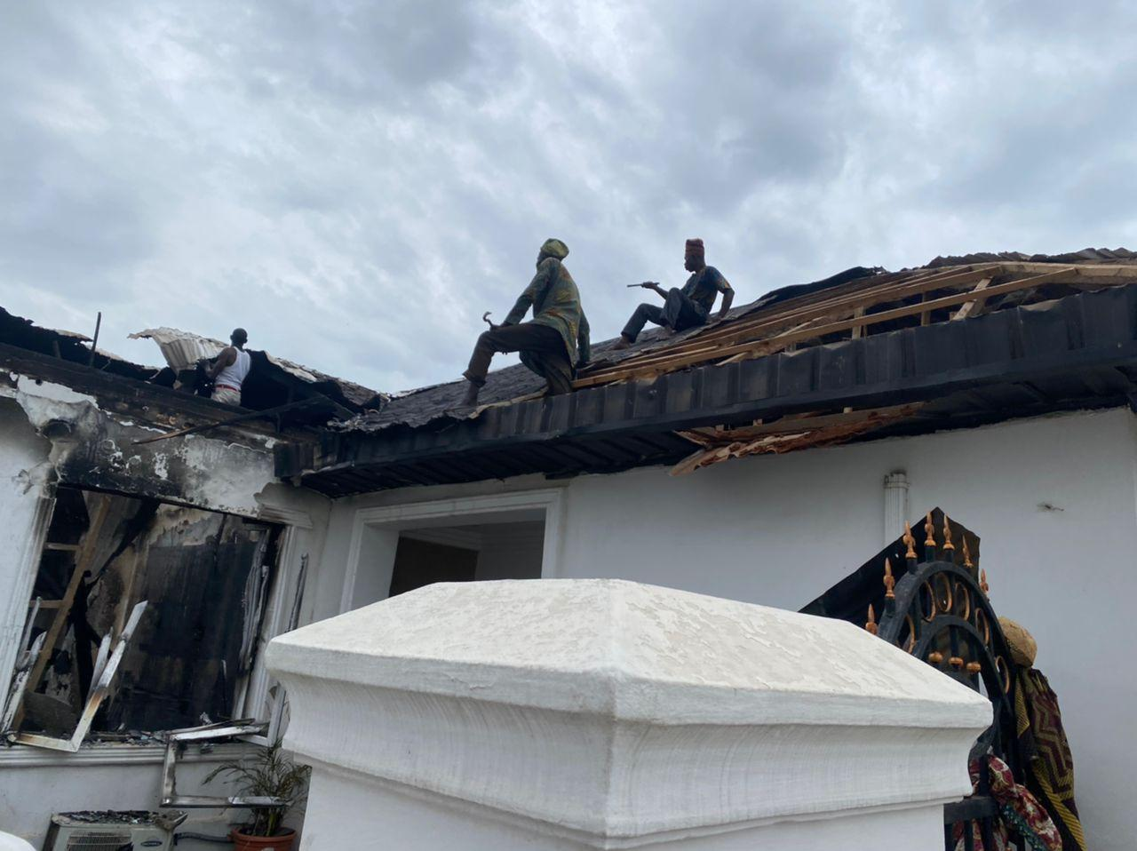 Modakeke Monarch Condoles  Ooni Over  Fire Incident At Ile Oodua Palace