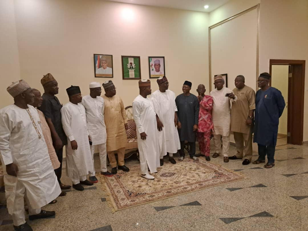 Gov Abdulrazaq, Gov Bello Hold Strategic Meeting With Senators, Senators-elect From North Central