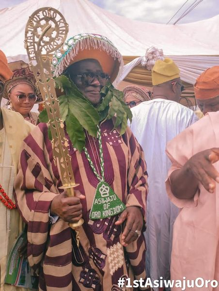 Lagos Rep-elect, Ex-Naval Chief Among Dignitaries As Abdulazeez  Afolayan Becomes 1st Asiwaju Of Oro