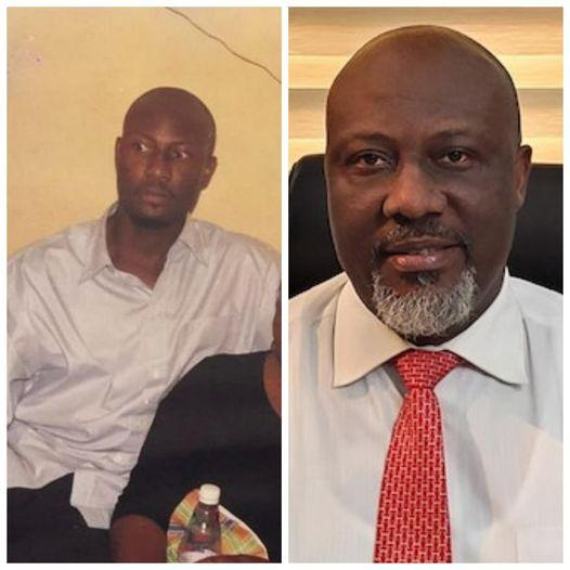 Dino Melaye  Posts  Picture Taken On His Birthday  21 Years Ago