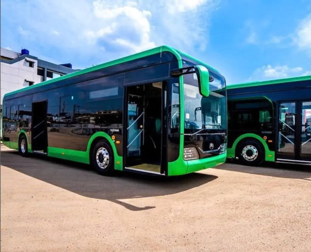 Lagos Public Transportation: Gov Sanwo-Olu Posts Pictures Of First Set Of Electric Buses