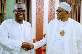 NGF Chairman: President Buhari Congratulates Gov Abdulrazaq, Urges Him To ‘Give His Best’