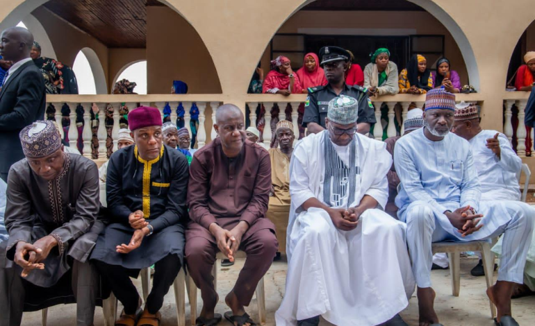 Kwara Gov Mourns  The Death Of  Dasuki Belgore, Attends Janazah In Ilorin