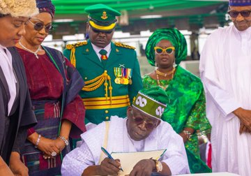  President Bola Tinubu Takes Oath Of Office In Abuja