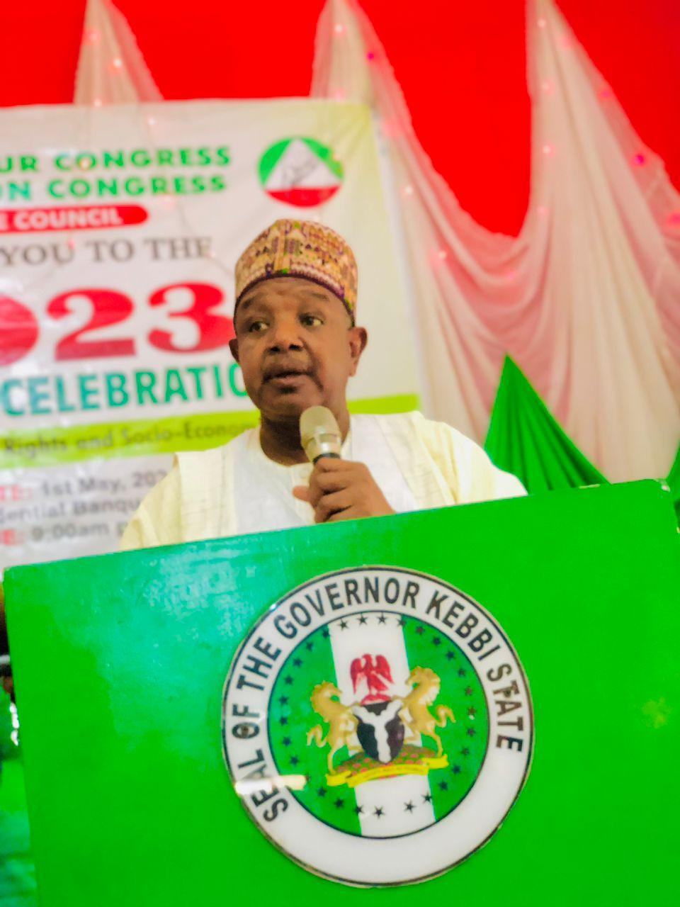 May Day : Kebbi NLC Calls Bagudu Most Worker- Friendly Governor In The Country