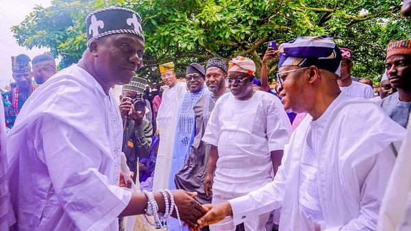 In Pictures: Oyetola Attends Eid-li-Adha Prayer In Iragbiji