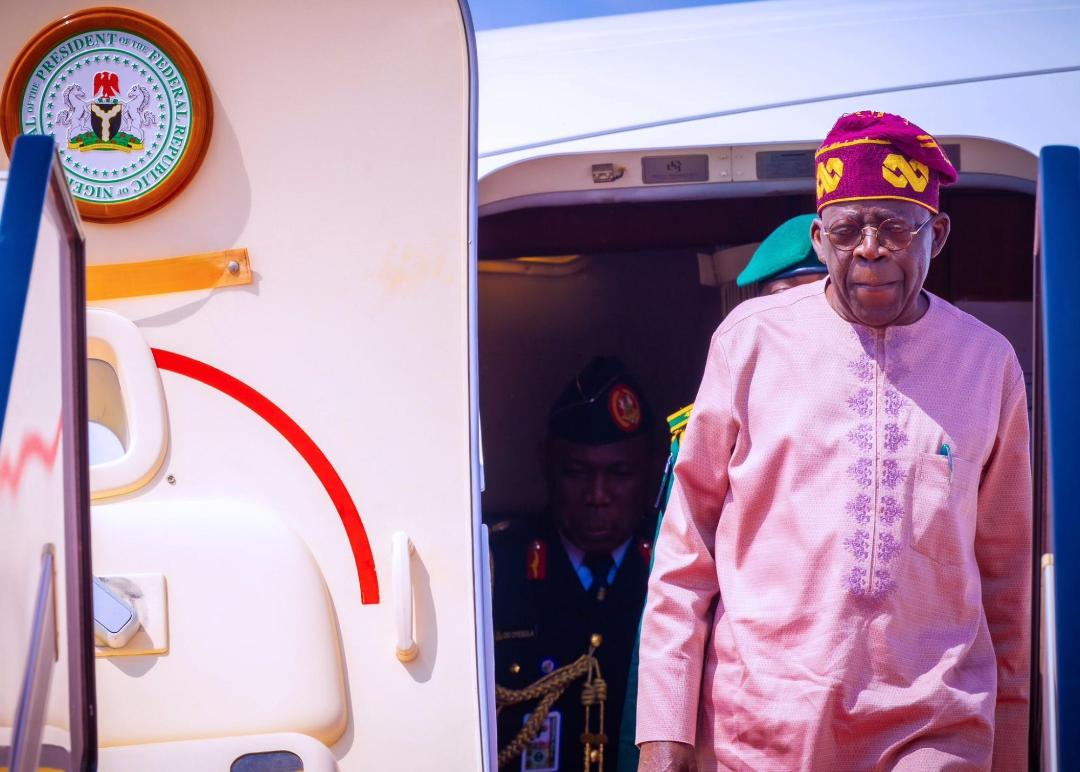 In Pictures: President Tinubu Returns To Abuja