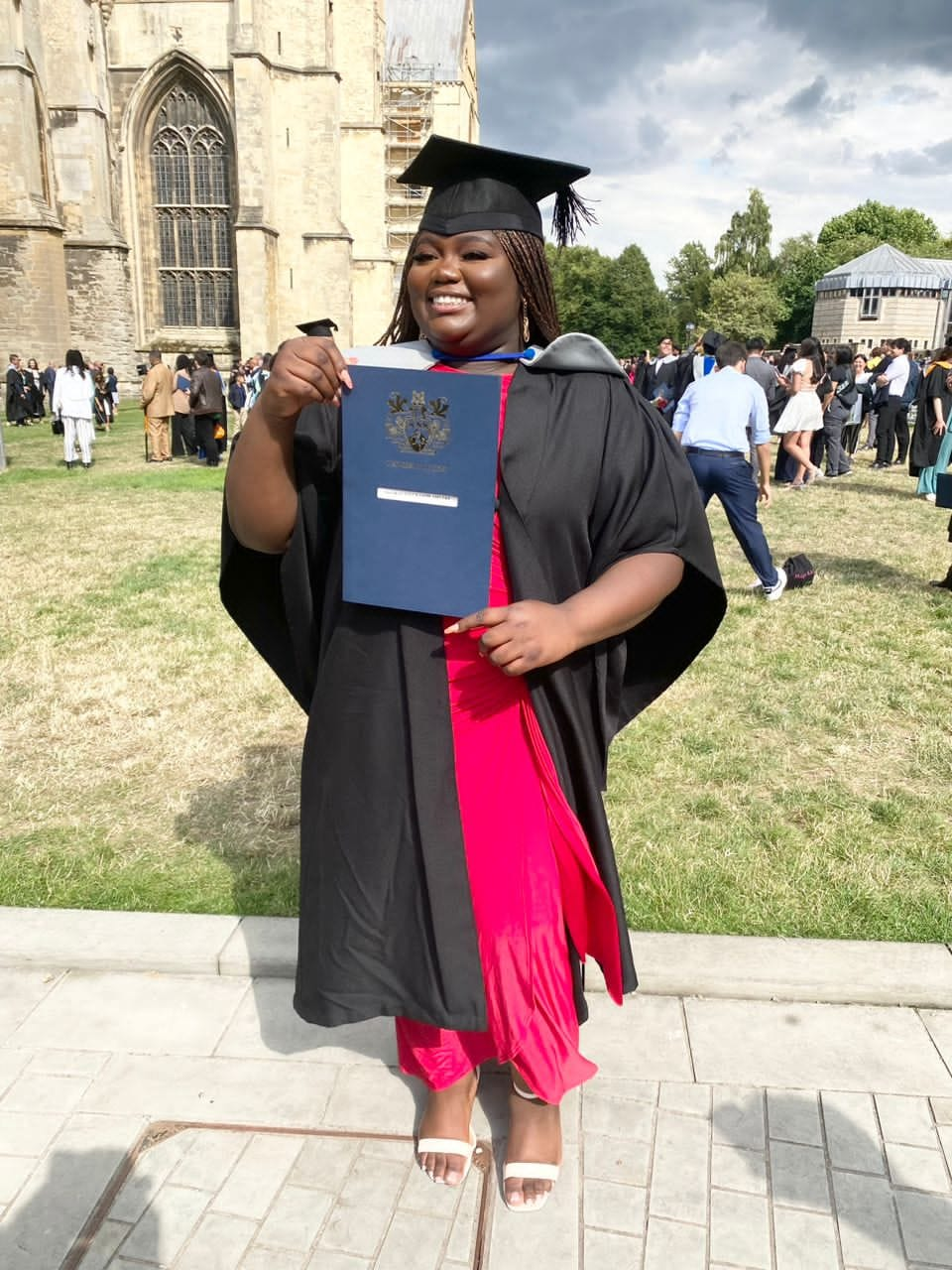 In Pictures: Bayo Adeleke’s Daughter Graduates From University Of Kent