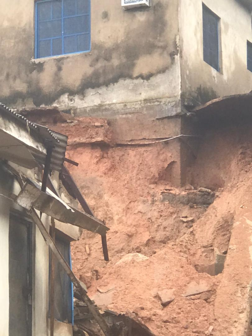 Man Says Death Of 2 Sons Painful As Hotel Fence Collapses On Building In Lagos