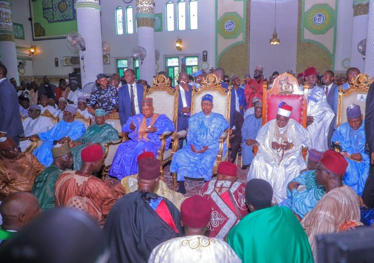  In Pictures: VP Shettima, Buhari, Dangote, El-Rufai , Others Attend  Wedding Of Gov Zulum’s Son In Maiduguri