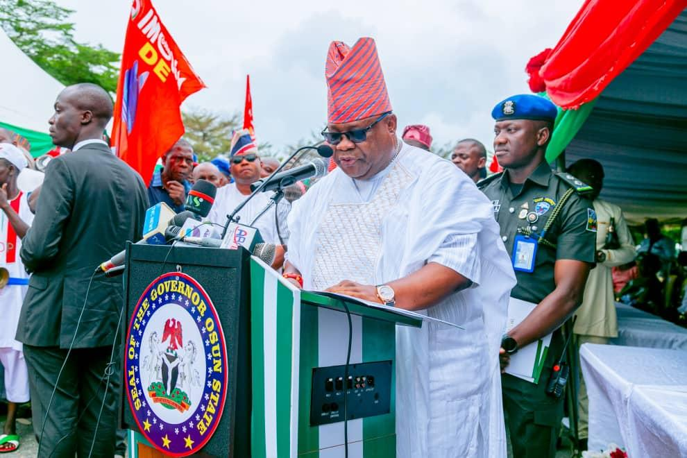   Gov Adeleke Swears In Special Advisers, Board Chairmen In Osogbo,  Says His Administration ‘ll Not Tolerate Corruption