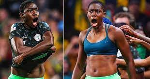 Forgive Her For Taking Off Her Jersey After Scoring Goal ,Nigerian Celebrities Beg Asisat Oshoala’s Dad