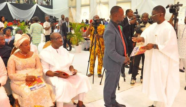 Deputy Gov Stopped From Exchanging Greetings With Gov Obaseki At Church Service In Benin…No Cause For Alarm- Sylvester Okungbowa