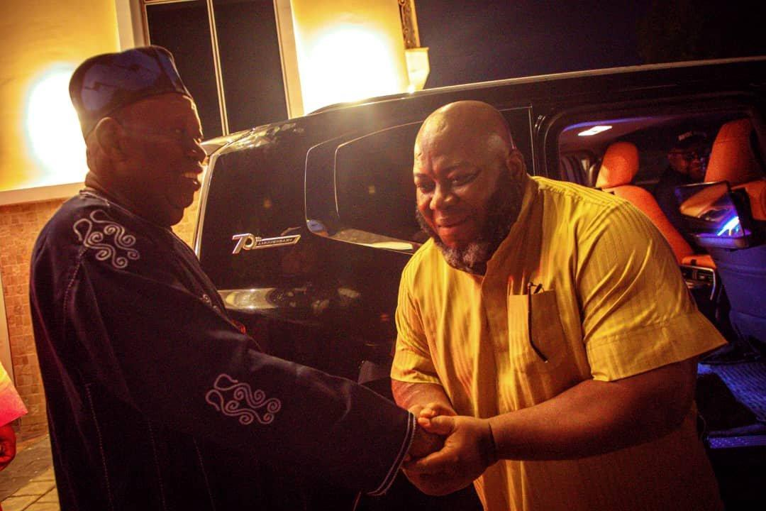 In Pictures: Asari Dokubo Visits  Ganduje  In Abuja