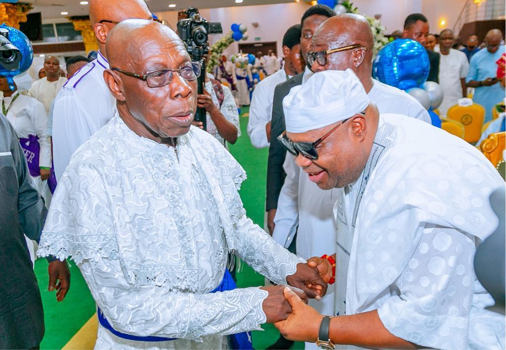 Adeleke Being A Listening Leader, Dancing And Active Governor ‘Commendable’ -Obasanjo
