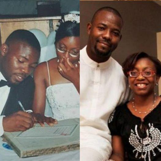 22nd Wedding Anniversary:  Okey Bakkasi Posts Pictures Of Himself And Wife , Calls Marriage ‘Tough Environment’