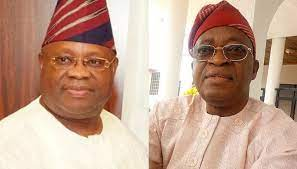 Gov Adeleke Congratulates Oyetola On His 69th Birthday, Calls Him ‘Big Brother’