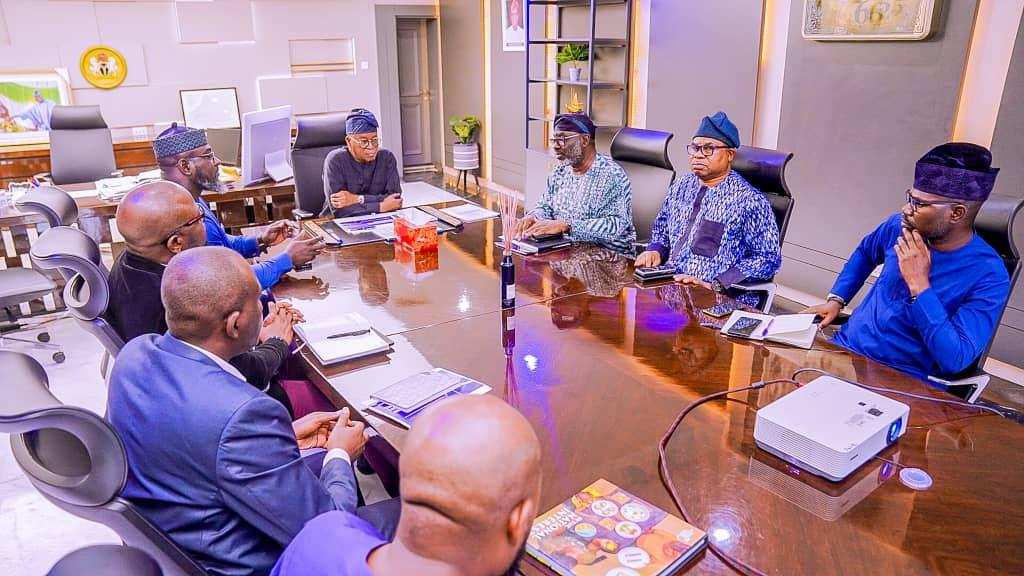  Oyetola Discusses Blue Economy Potential  During Meeting With KPMG, NESG Officials In Abuja