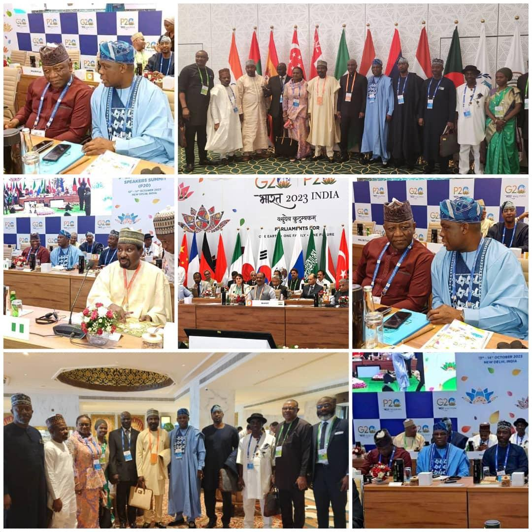 In Pictures: Senator Lere Oyewumi Attends G20 Parliamentary Speakers’ Summit (P20) In India