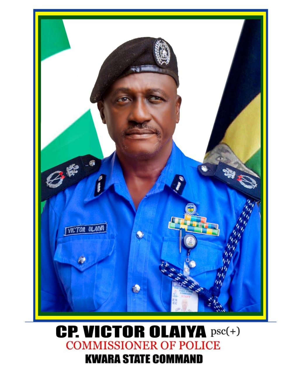 New Kwara Police Commissioner, Victor Olaiya, Assumes Duty