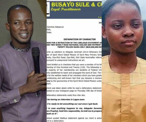 Alleged Defamation: Pastor Threatens To Slam Chef Dammy With Lawsuit, Demands N20m Compensation