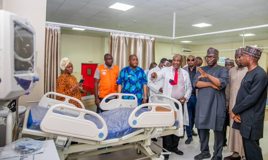 Gov AbdulRazaq Makes Inspection Visit To Ilorin General Hospital, Says Dental Clinic, ICU Projects, Other Facilities  ‘Fulfilling Expectations’