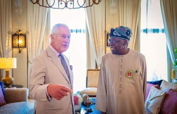 In Pictures:  President Tinubu Discusses Partnership During Meeting With King Charles In Dubai