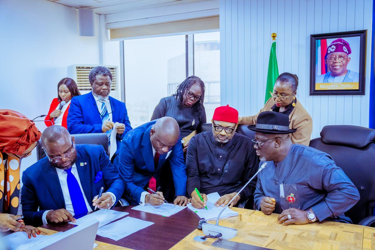 FLNG: Delta Govt , NNPCL, UTM Offshore Sign Agreement In Abuja