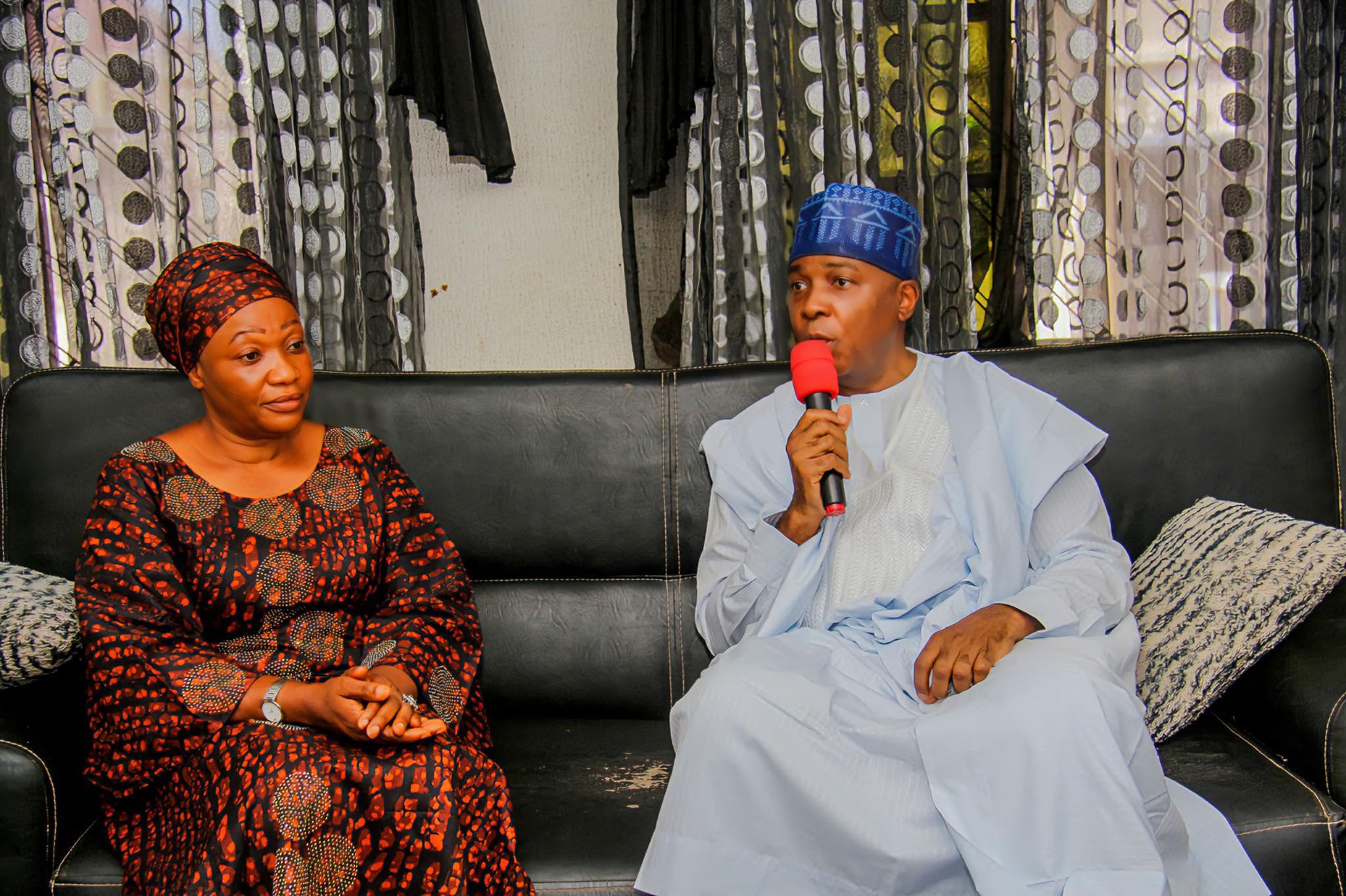   Saraki Visits Families Of Late Deji Oni, Basirat Mohammed, Oyinloye In Ilorin, Esie, Omu-Aran