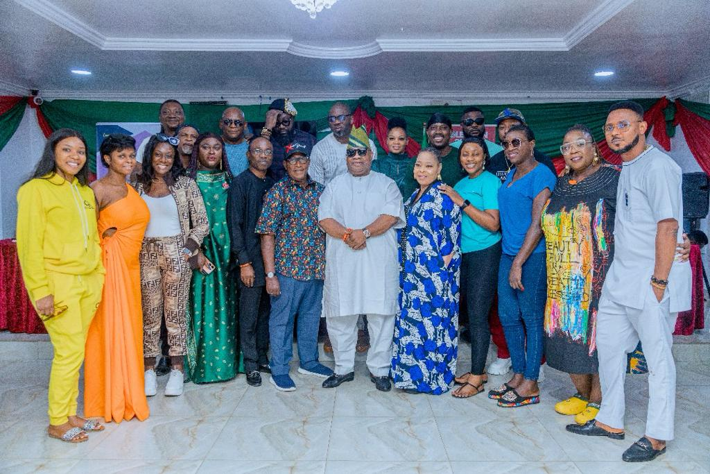 Gov Adeleke Hosts Nollywood Stars In Ede, Discloses Plans To Reposition Creative Industry