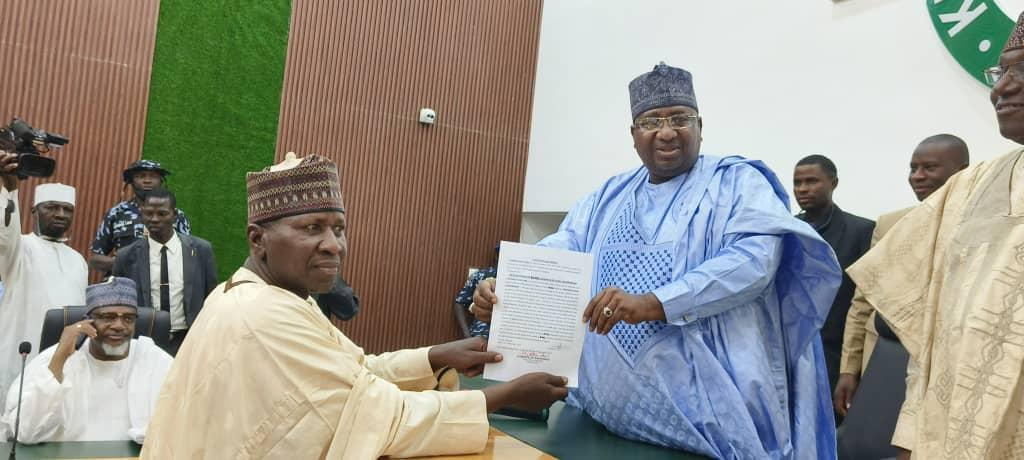 Gov Idris Swears in Adamu Aliyu As New Chairman Of Maiyama LG In Birni Kebbi