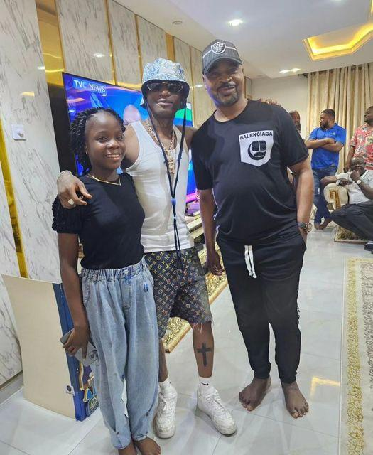  MC Oluomo Says ‘Ka sha maa se da a da’ After Hosting Wizkid At His Lagos Residence