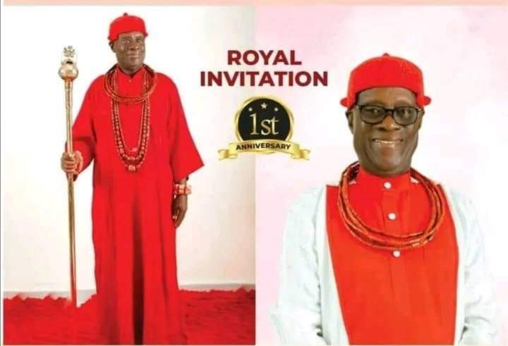 Gov Oborevwori Congratulates Mosogar Monarch On His 1st Coronation Anniversary