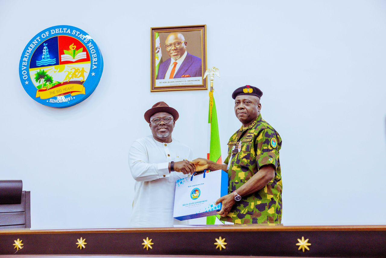 Forward Operating Base : Delta Gov Presents Land Documents To Chief Of Naval Staff In Asaba